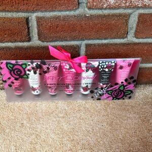 Betsey Johnson Pink 7-Piece Scented Hand Cream Gift Set